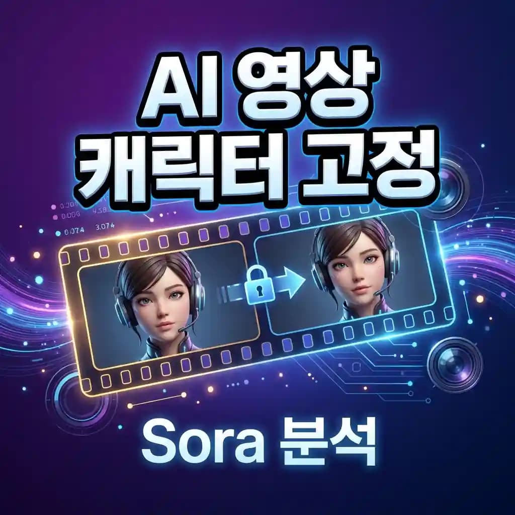 AI 영상 일관성 완벽 가이드: Sora Cameos가 캐릭터 고정 문제를 해결한 방법